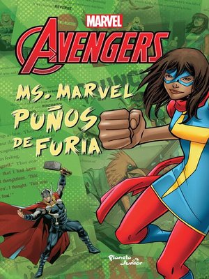 cover image of Ms. Marvel. Puños de furia